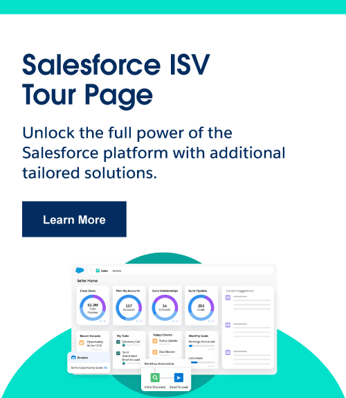 Explore the Salesforce ISV Tour Page