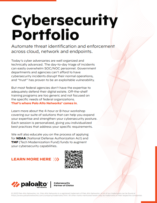 Palo Alto Cybersecurity Portfolio