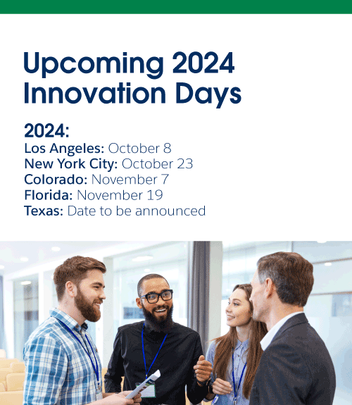 Upcoming Innovation Days